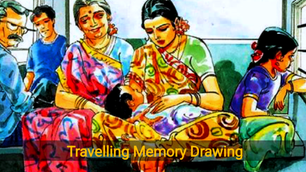 How to Draw memory drawing in 5 Steps ?
