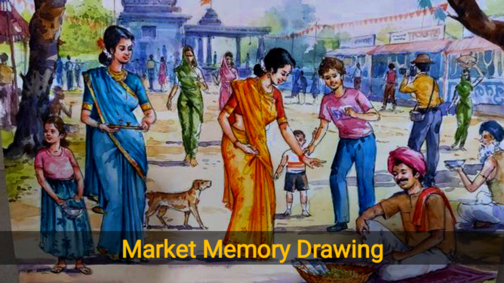 How to Draw memory drawing in 5 Steps ?